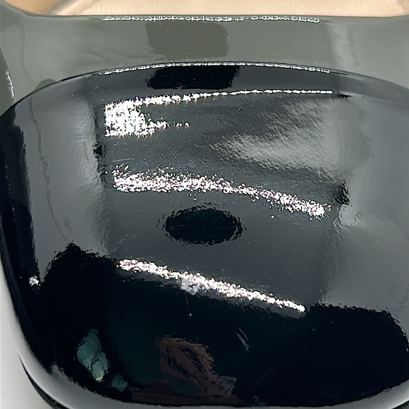 Prada Authenticated Black/Dark Gray Leather High Heels Shoes *Sz 37.5/US Sz 7.5* - Picture 11 of 11